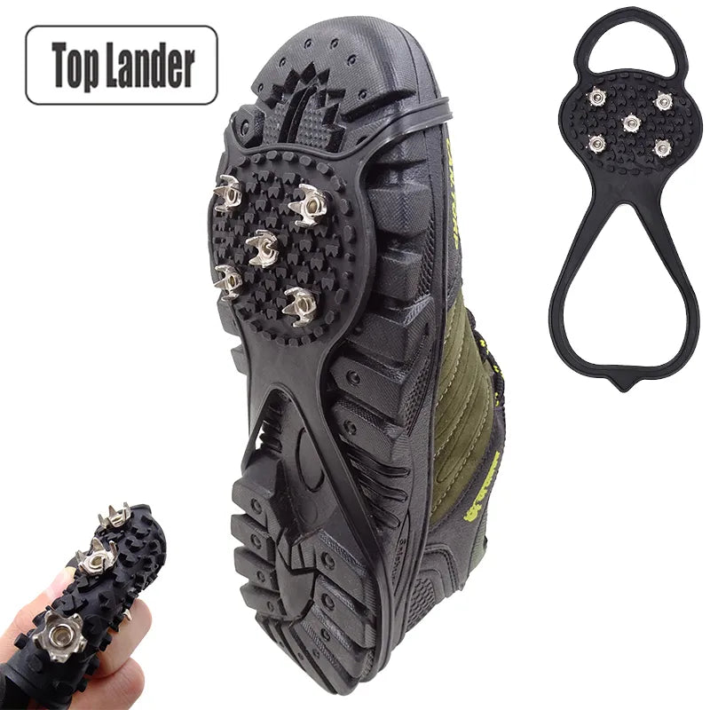 *Ice Crampons For Hiking Boots Universal